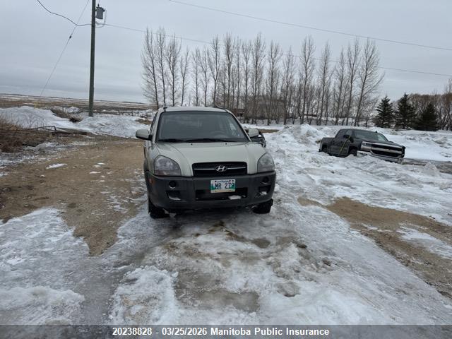 20238828 :رقم المزاد ، KM8JM12D36U273168 vin ، 2006 Hyundai Tucson Gl V6 مزاد بيع