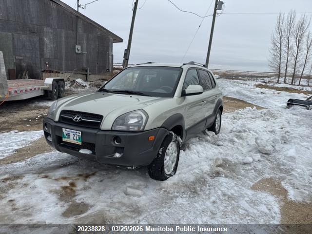 20238828 :رقم المزاد ، KM8JM12D36U273168 vin ، 2006 Hyundai Tucson Gl V6 مزاد بيع