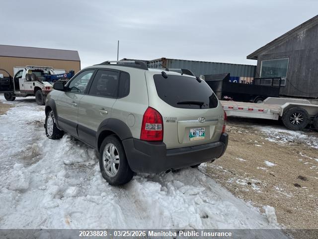 20238828 :رقم المزاد ، KM8JM12D36U273168 vin ، 2006 Hyundai Tucson Gl V6 مزاد بيع