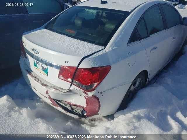 Продажа на аукционе авто 2014 Chevrolet Cruze Lt Turbo, vin: 1G1PE5SB3E7150820, номер лота: 20238913