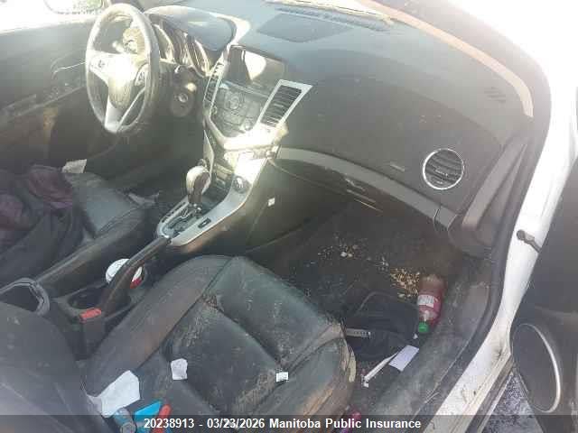 Продажа на аукционе авто 2014 Chevrolet Cruze Lt Turbo, vin: 1G1PE5SB3E7150820, номер лота: 20238913