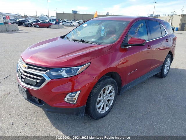 Продаж на аукціоні авто 2018 Chevrolet Equinox Lt, vin: 2GNAXSEV8J6113372, номер лоту: 20239042