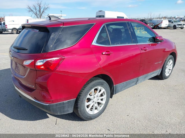 Продаж на аукціоні авто 2018 Chevrolet Equinox Lt, vin: 2GNAXSEV8J6113372, номер лоту: 20239042