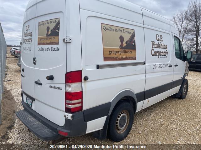Aukcja sprzedaży 2013 Mercedes Benz Sprinter 2500 Wb 144 Cargo Van, vin: WD3BE7CC8D5795519, numer aukcji: 20239061