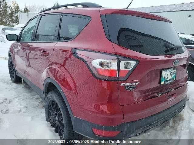 20239083 :رقم المزاد ، 1FMCU9GD5HUC15629 vin ، 2017 Ford Escape Se مزاد بيع