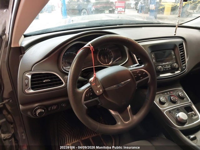 20239106 :رقم المزاد ، 1C3CCCFBXGN119609 vin ، 2016 Chrysler 200 Lx مزاد بيع