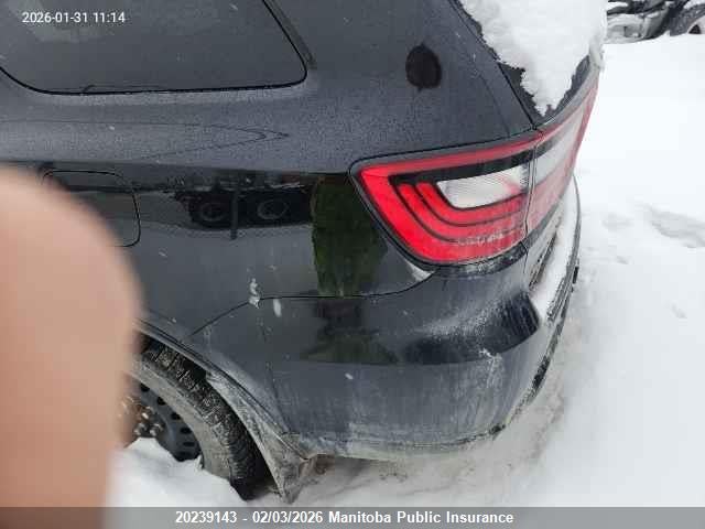 1C4RDJDG9PC593021 Dodge DURANGO GT