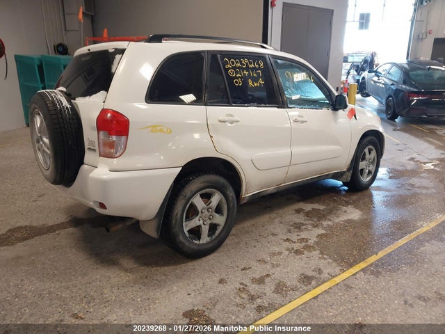 2003 Toyota Rav4 მანქანა იყიდება აუქციონზე, vin: JTEHH20V430214167, აუქციონის ნომერი: 20239268