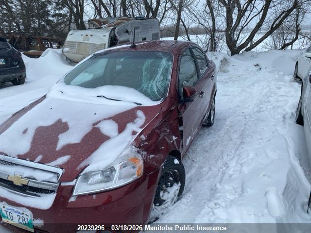 Продаж на аукціоні авто 2010 Chevrolet Aveo Lt, vin: 3G1TC5DE6AL136489, номер лоту: 20239296