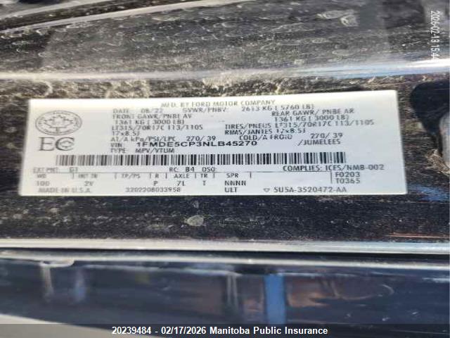 Ford Bronco Outer Banks 2022 1FMDE5CP3NLB45270 Image 9