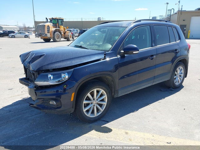 2017 Volkswagen Tiguan 2.0 Tsi მანქანა იყიდება აუქციონზე, vin: WVGNV7AX3HK012392, აუქციონის ნომერი: 20239488