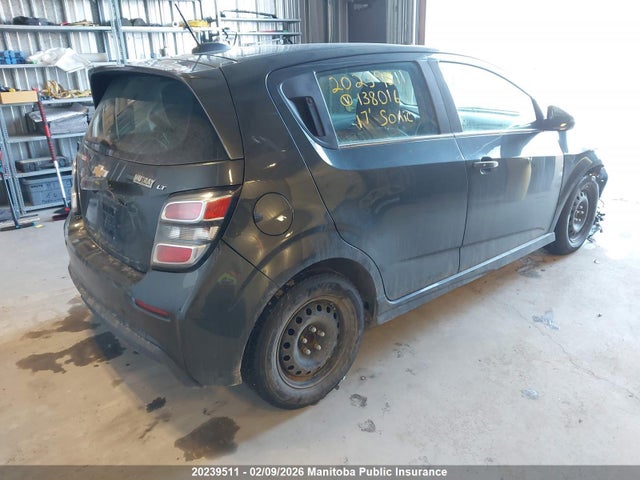 1G1JD6SB2H4138016 Chevrolet SONIC LT