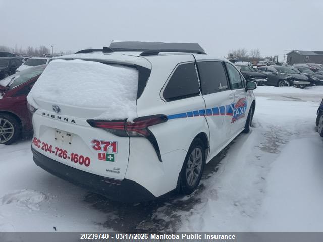 5TDGSKFC5NS055179 Toyota Sienna Le Hybrid