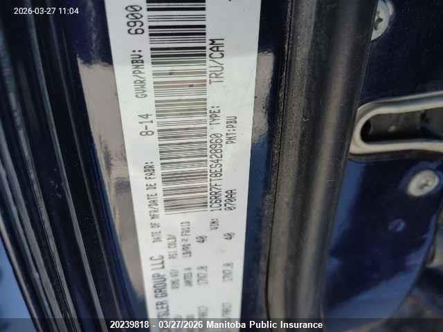 Aukcja sprzedaży 2014 Dodge Ram 1500 Sxt Quad Cab, vin: 1C6RR7FT8ES428960, numer aukcji: 20239818