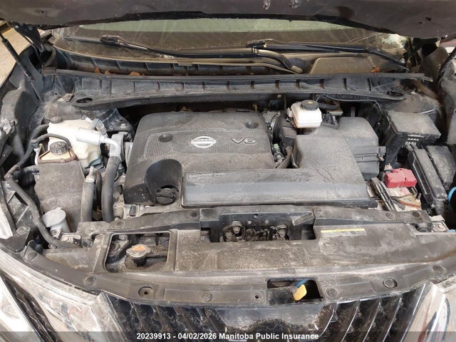 20239913 :رقم المزاد ، 5N1AZ2MH2GN135589 vin ، 2016 Nissan Murano Sl مزاد بيع