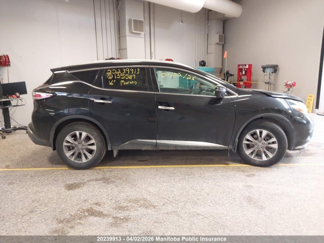 20239913 :رقم المزاد ، 5N1AZ2MH2GN135589 vin ، 2016 Nissan Murano Sl مزاد بيع