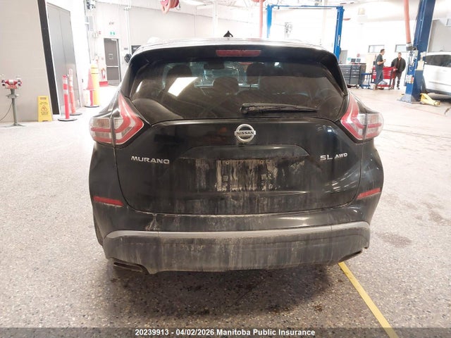 20239913 :رقم المزاد ، 5N1AZ2MH2GN135589 vin ، 2016 Nissan Murano Sl مزاد بيع