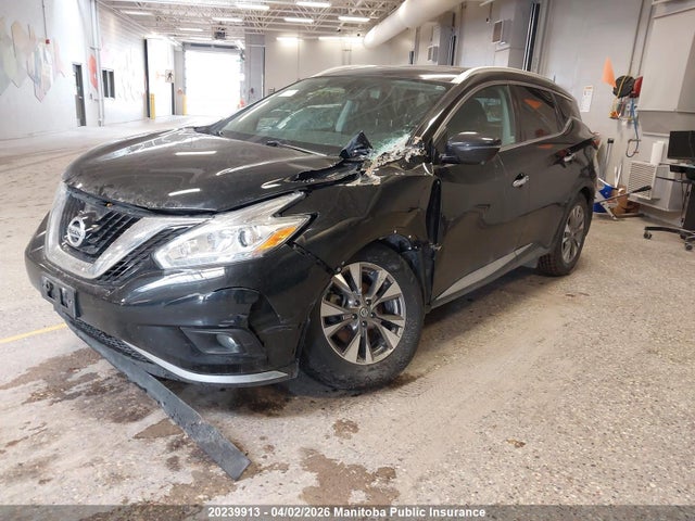 20239913 :رقم المزاد ، 5N1AZ2MH2GN135589 vin ، 2016 Nissan Murano Sl مزاد بيع