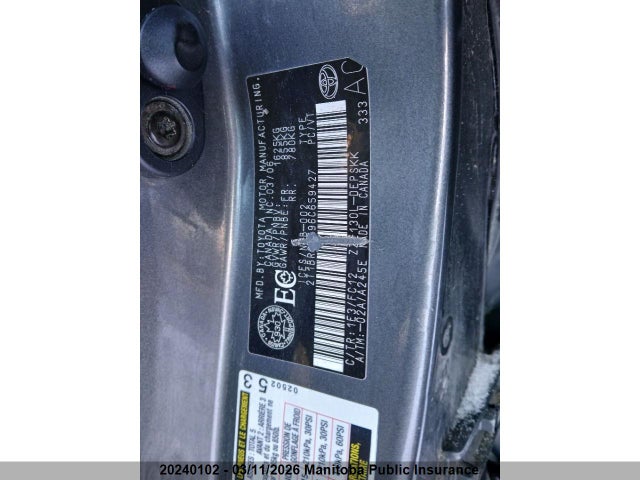 Продажа на аукционе авто 2006 Toyota Corolla Sport, vin: 2T1BR32E96C659427, номер лота: 20240102