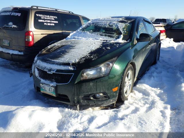 1G1PF5SB3E7439774 Chevrolet Cruze Lt Turbo