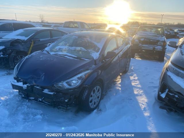 5NPDH4AE9FH563748 Hyundai ELANTRA GL