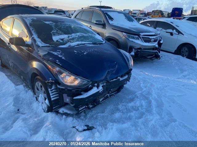 5NPDH4AE9FH563748 Hyundai ELANTRA GL