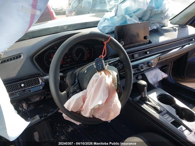 Aukcja sprzedaży 2022 Honda Civic Lx, vin: 2HGFE2F23NH105975, numer aukcji: 20240307