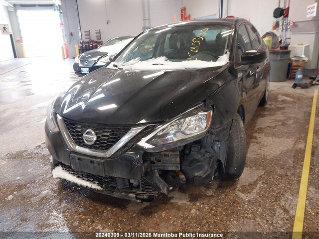 20240309 :رقم المزاد ، 3N1AB7AP3JY246196 vin ، 2018 Nissan Sentra 1.8 Sv مزاد بيع