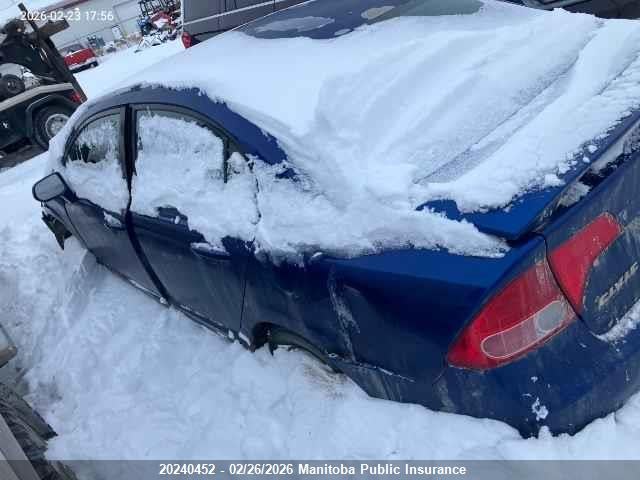 20240452 :رقم المزاد ، 2HGFA16847H023962 vin ، 2007 Honda Civic Ex مزاد بيع