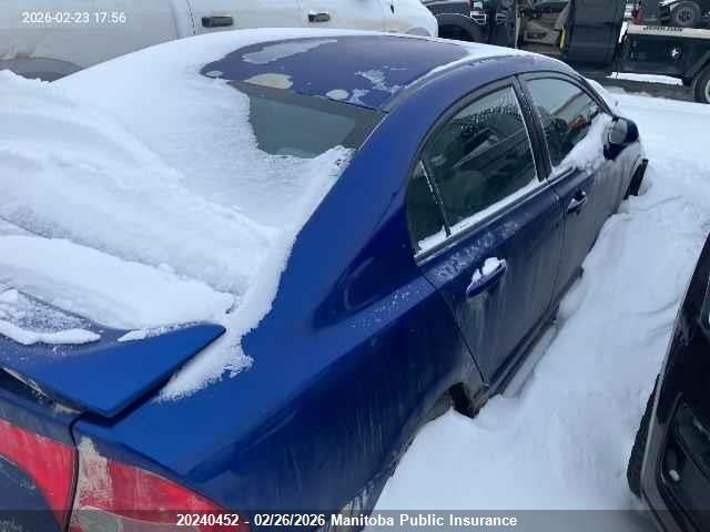 20240452 :رقم المزاد ، 2HGFA16847H023962 vin ، 2007 Honda Civic Ex مزاد بيع