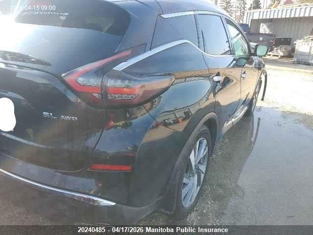 20240485 :رقم المزاد ، 5N1AZ2CS8MC136282 vin ، 2021 Nissan Murano Sl مزاد بيع