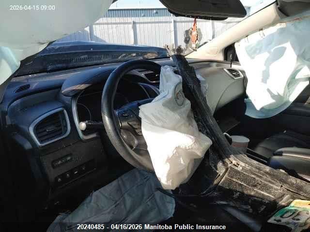 20240485 :رقم المزاد ، 5N1AZ2CS8MC136282 vin ، 2021 Nissan Murano Sl مزاد بيع