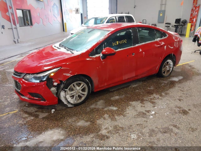 3G1BE5SMXHS504964 Chevrolet Cruze Lt Turbo