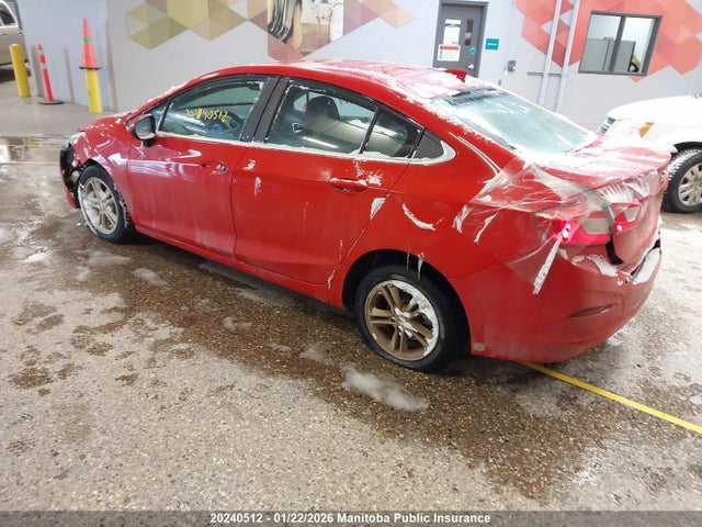 3G1BE5SMXHS504964 Chevrolet Cruze Lt Turbo