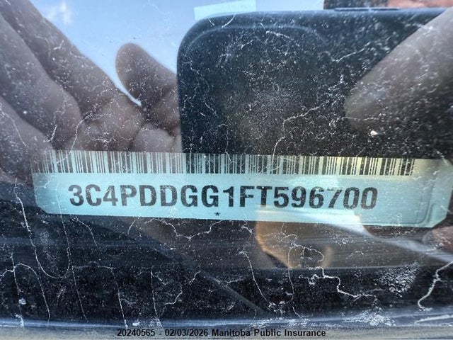 3C4PDDGG1FT596700 Dodge Journey Crossroad