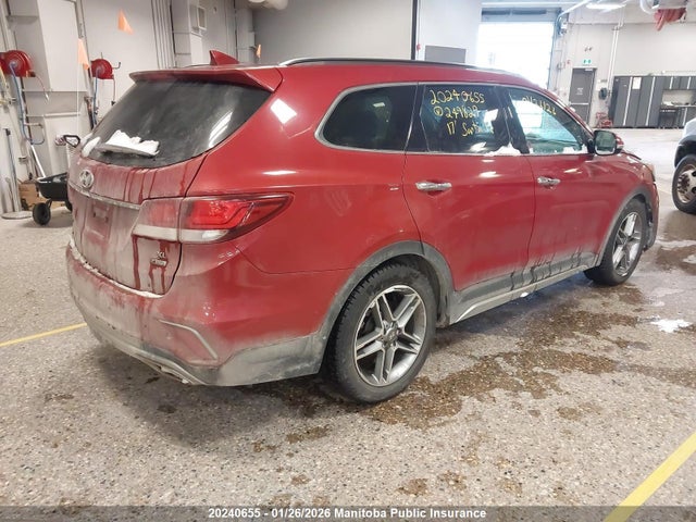 KM8SNDHF2HU249829 Hyundai Santa Fe Xl Limited