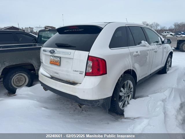 Ford Edge Limited 2014 2FMDK4KC2EBA69204 Image 4