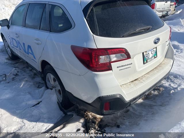 4S4BSDAC9J3394662 Subaru Outback 2.5i