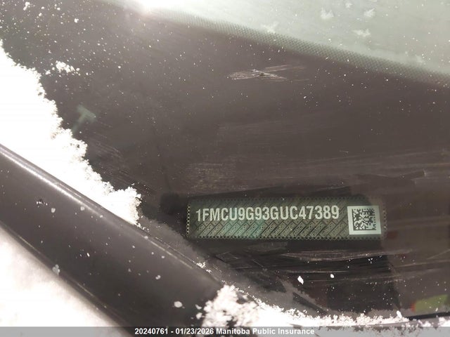 1FMCU9G93GUC47389 Ford ESCAPE SE