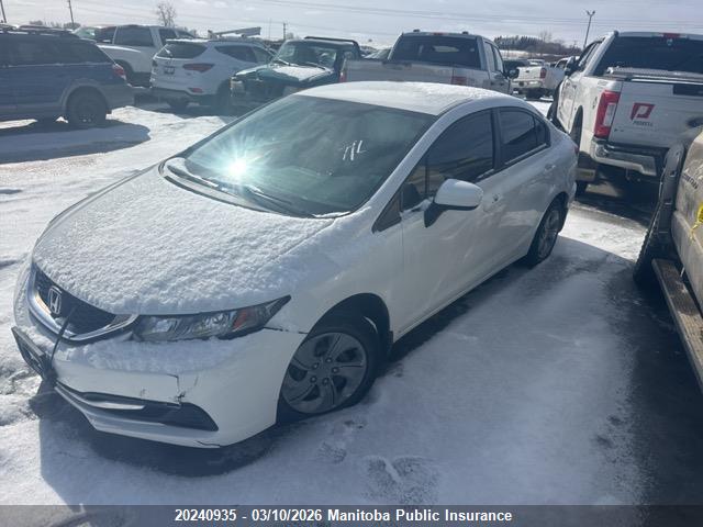 Aukcja sprzedaży 2014 Honda Civic Lx, vin: 2HGFB2F42EH022323, numer aukcji: 20240935