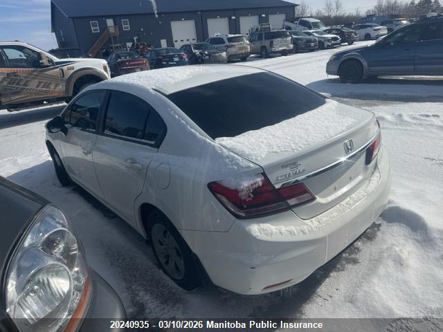 Aukcja sprzedaży 2014 Honda Civic Lx, vin: 2HGFB2F42EH022323, numer aukcji: 20240935