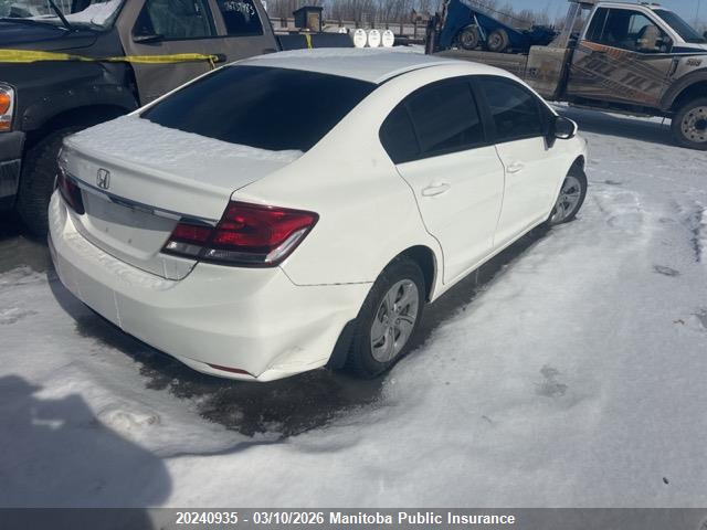 Aukcja sprzedaży 2014 Honda Civic Lx, vin: 2HGFB2F42EH022323, numer aukcji: 20240935