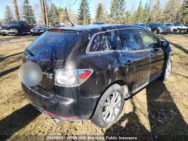 20240951 :رقم المزاد ، JM3ER4C39B0407253 vin ، 2011 Mazda Cx -7 Gs مزاد بيع