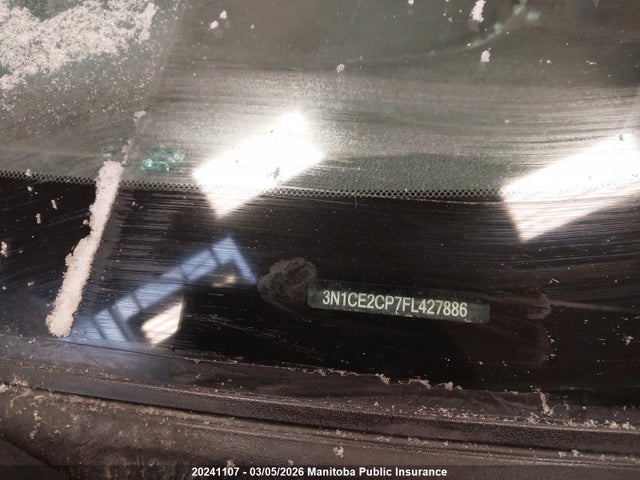 3N1CE2CP7FL427886 Nissan Versa Note Sv
