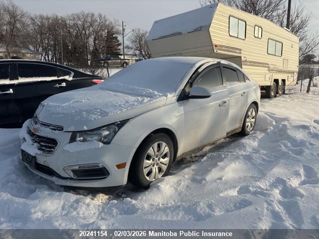 1G1PC5SB0F7114803 Chevrolet Cruze Lt Turbo