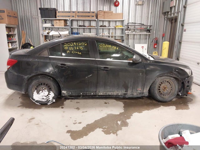 1G1PE5SB3E7357675 Chevrolet Cruze Lt Turbo