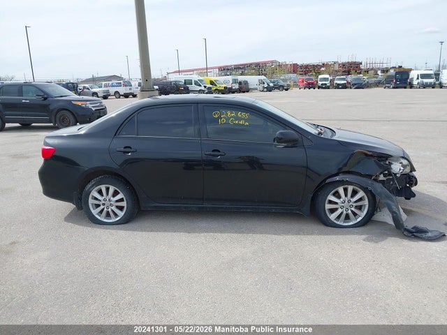 20241301 :رقم المزاد ، 2T1BU4EE9AC282655 vin ، 2010 Toyota Corolla Le مزاد بيع