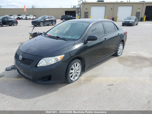 20241301 :رقم المزاد ، 2T1BU4EE9AC282655 vin ، 2010 Toyota Corolla Le مزاد بيع