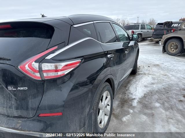 5N1AZ2MH6GN134915 Nissan MURANO SL