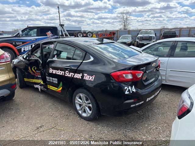 Aukcja sprzedaży 2019 Chevrolet Cruze Lt Turbo, vin: 1G1BE5SM4K7124282, numer aukcji: 20241593